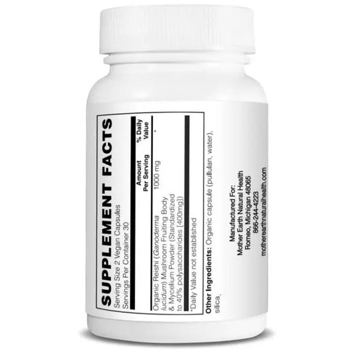 CruCare Functional Mushrooms - Organic Reishi Capsules My Store