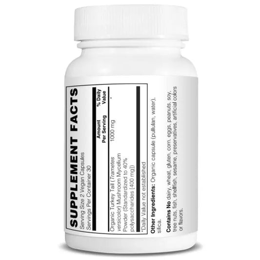 CruCare Functional Mushrooms - Organic Turkey Tail Capsules My Store