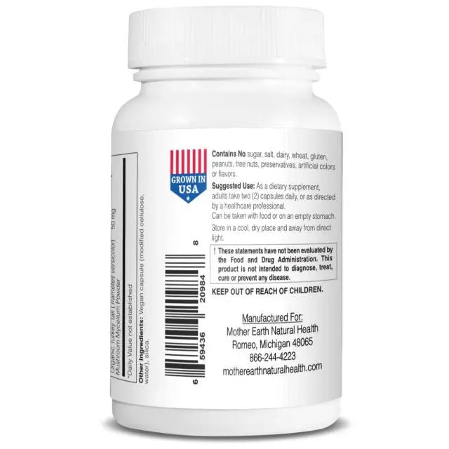 CruCare Functional Mushrooms - Organic Immune Support Blend Capsules My Store