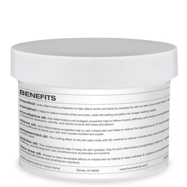 Huron Hemp™ Deep Freeze CBD Pain Relief Ointment - 8oz Value Size My Store
