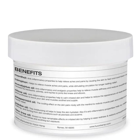 Huron Hemp™ Deep Freeze CBD Pain Relief Ointment - 8oz Value Size My Store