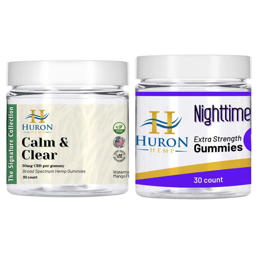 Huron Hemp - Calm Days & Restful Nights Bundle Mother Earth Natural Health