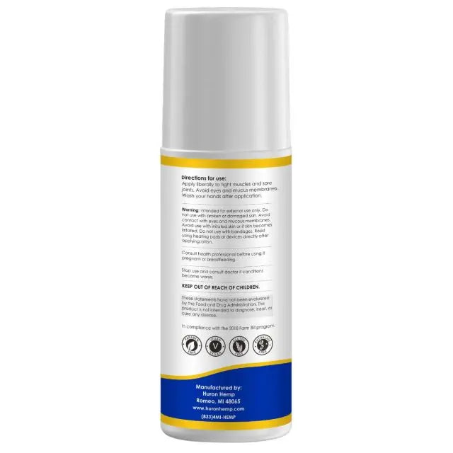 Huron Hemp™ CBD Freeze Roll-On - Maximum Strength My Store