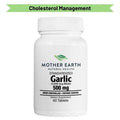 Mother Earth Supplements Garlic 500mg - Tablets My Store