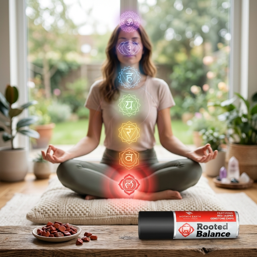 Mother Earth Essential Oil Roll On - 1st Chakra Rooted Balance