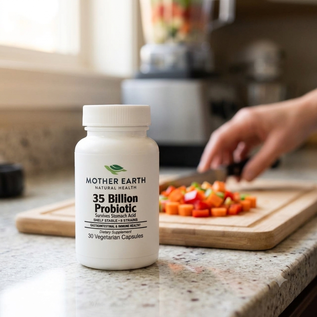 Mother Earth Supplements 35 Billion Probiotic - Capsules