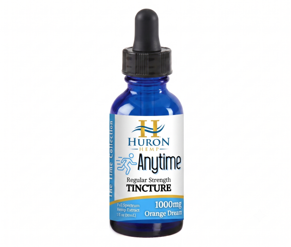 Huron Hemp™ Traditional Full Spectrum CBD Oil - 1000mg Strength - Orange Dream