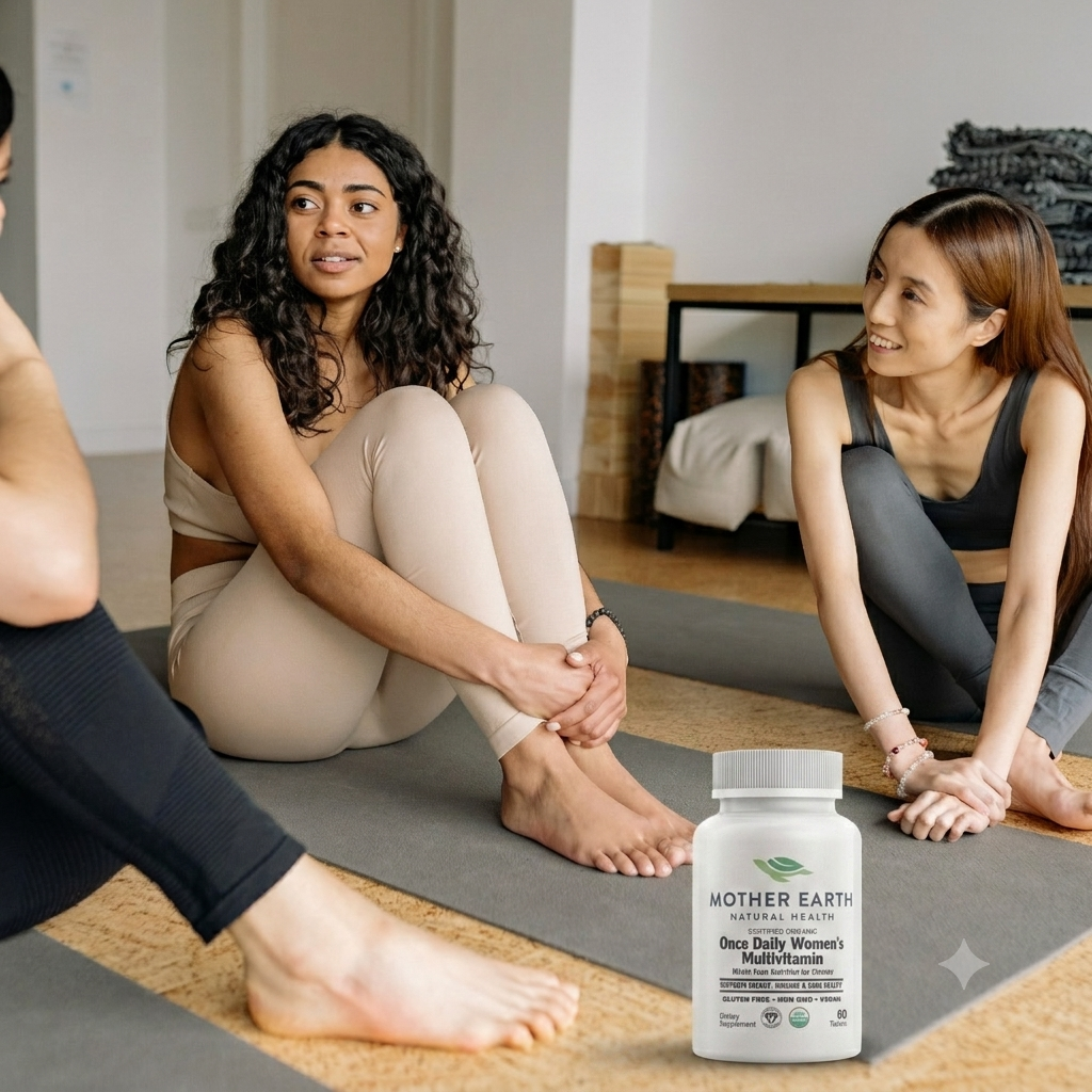 Mother Earth Supplements Organic Once Daily Women's Multivitamin - Tablets
