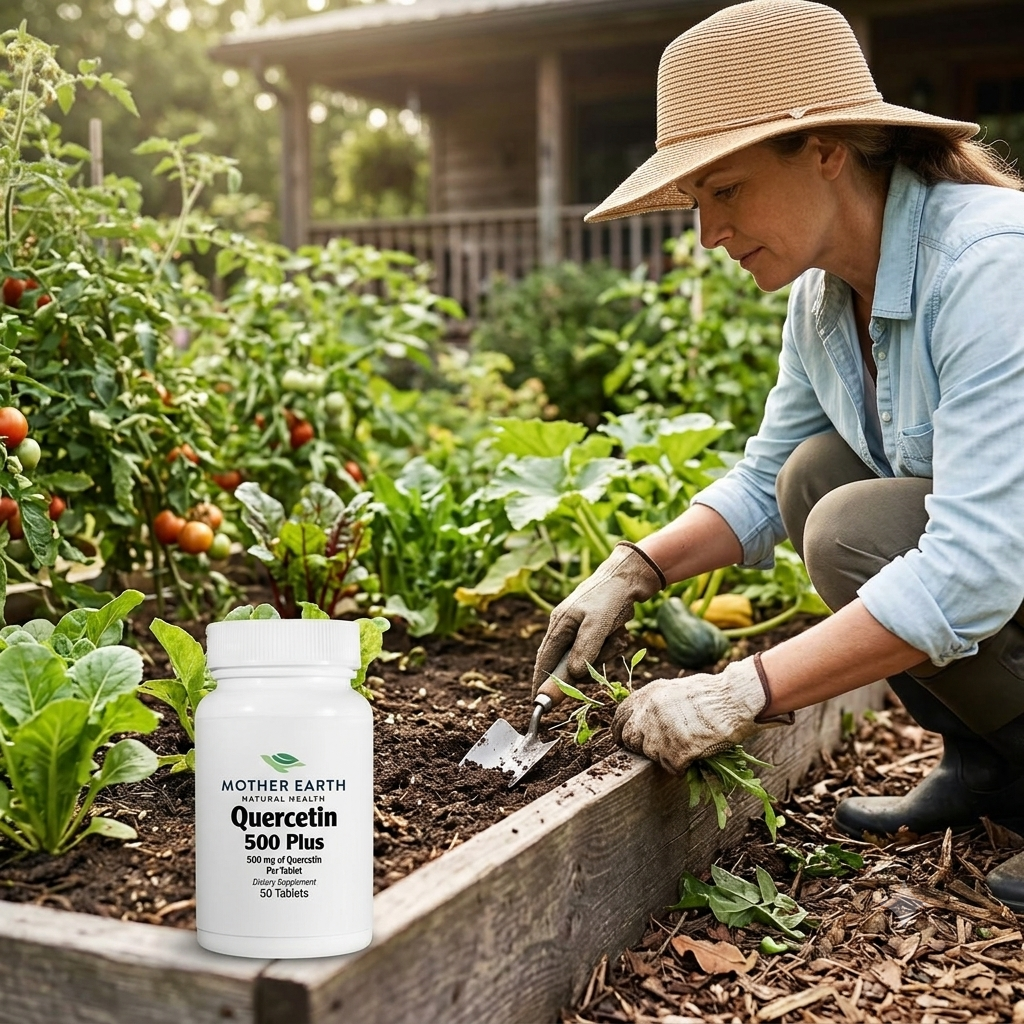 Mother Earth Supplements Quercetin 500-Plus - Tablets
