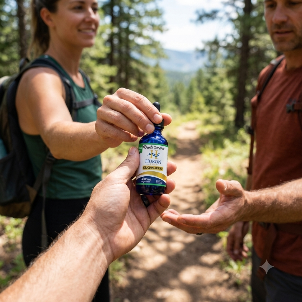 Huron Hemp™ Private Reserve - Full Spectrum CBD Oil - 4800mg Strength - Peppermint - Value Size