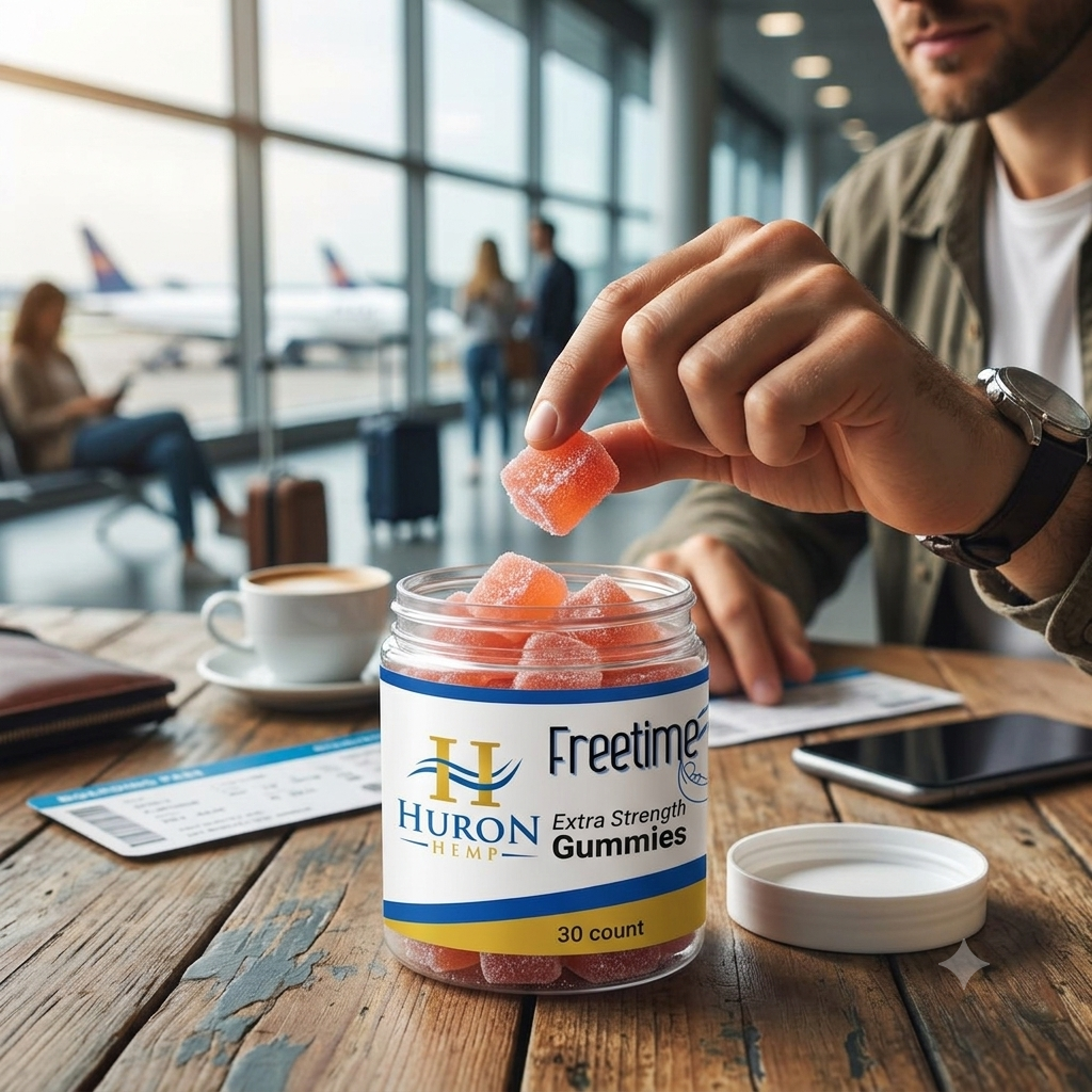 Huron Hemp™ Time Collection - Freetime 50mg Pure CBD Gummies