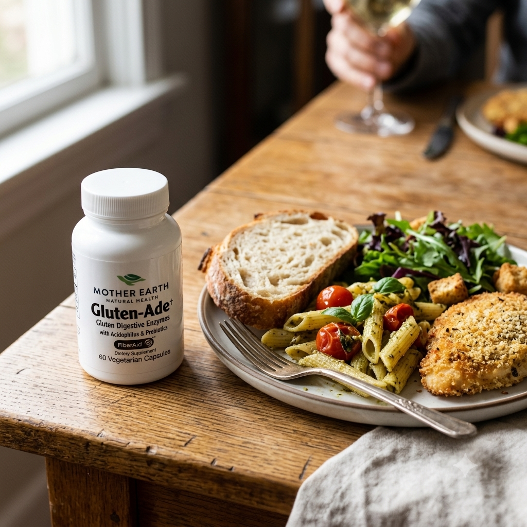 Mother Earth Supplements Gluten-Ade - Capsules