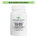 Mother Earth Supplements Ginkgo Biloba Extract 120mg - Capsules My Store