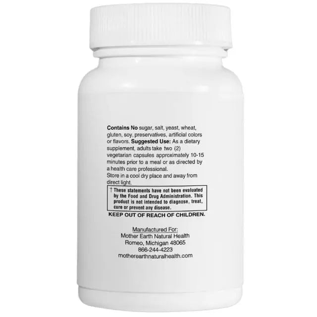 Mother Earth Supplements Gluten-Ade - Capsules My Store