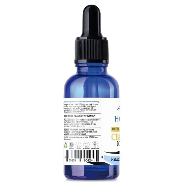 Huron Hemp™ Traditional Full Spectrum CBD Oil - 1000mg Strength - Natural Flavor My Store