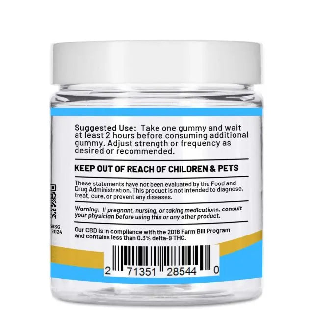 Huron Hemp™ Time Collection - Anytime 50mg Full Spectrum CBD Gummies My Store