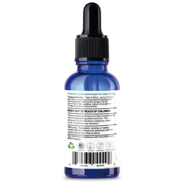 Huron Hemp™ Broad Spectrum Extra Strength 3000mg CBD Oil - Natural My Store