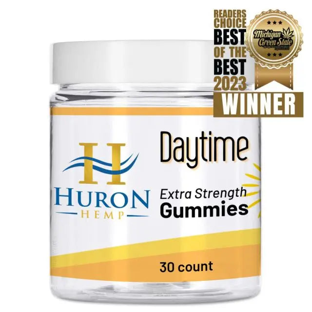 Huron Hemp™ Time Collection - Daytime 25mg CBD : 25mg CBG Full Spectrum Gummies My Store
