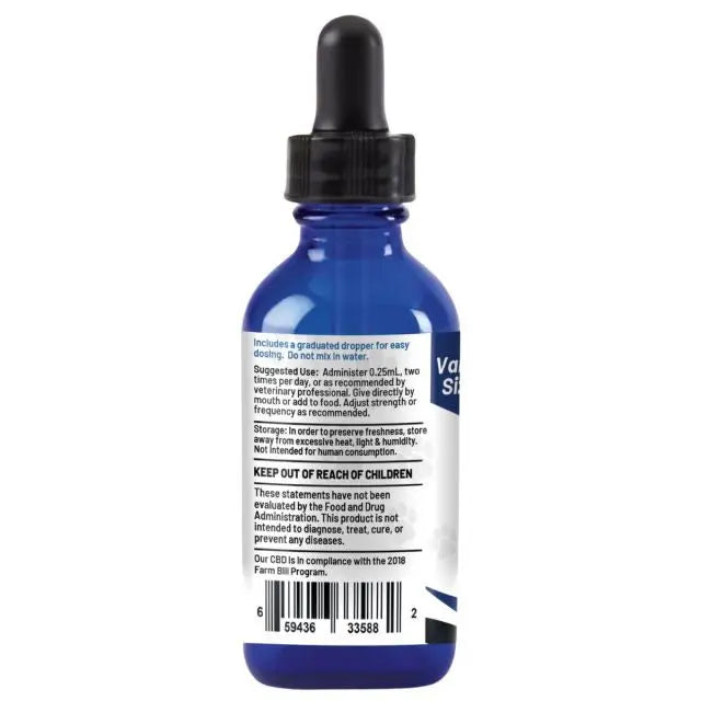 Huron Hemp™ Full Spectrum CBD Oil Tincture for Dogs - Large Breeds 65+ lbs. Value Size My Store