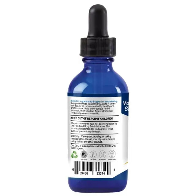 Huron Hemp™ Private Reserve - Full Spectrum CBD Oil - 4800mg Strength - Natural Flavor - Value Size My Store