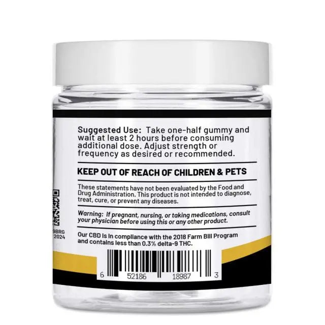 Huron Hemp™ Time Collection - Partytime 10mg CBD : 10mg Delta-9 THC Full Spectrum Gummies My Store