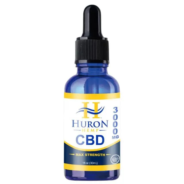 Huron Hemp™ Pure CBD Oil - 3000mg Strength My Store