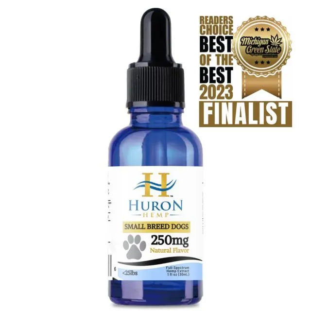 Huron Hemp™ Full Spectrum CBD Oil Tincture for Dogs - Small Breeds Under 25 lbs. My Store