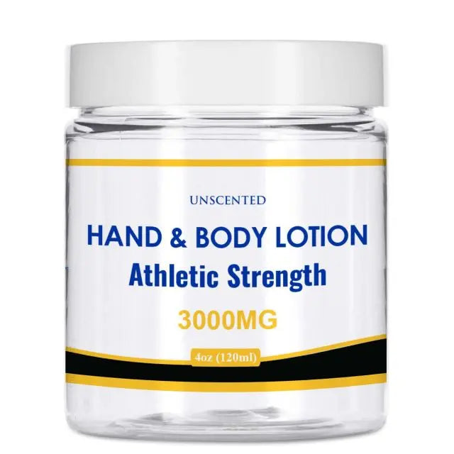 Huron Hemp™ Hand & Body Unscented CBD Cream - Athletic Strength - 4oz My Store