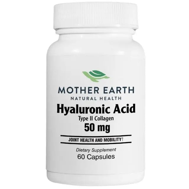 Mother Earth Supplements Hyaluronic Acid 50mg - Capsules My Store