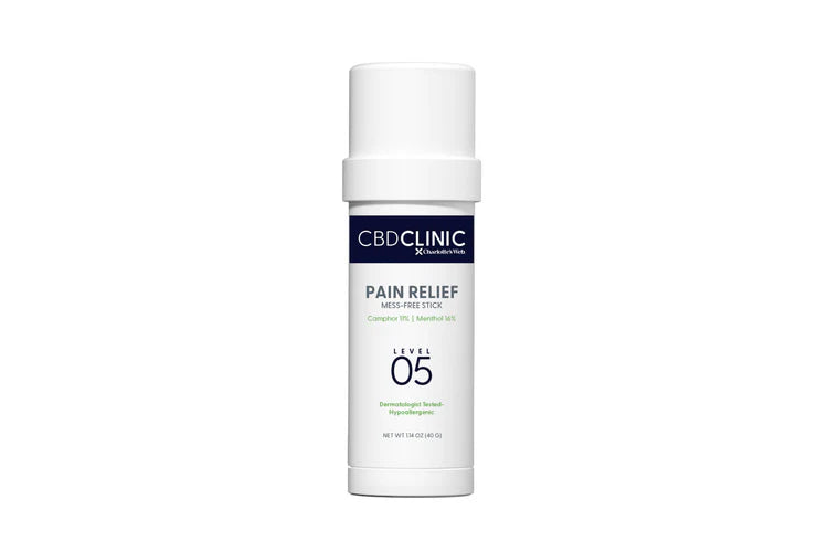 CBD CLINIC™ Level 5 Clinical Strength CBD Ointment – Pro-Sport Pain Relief Stick
