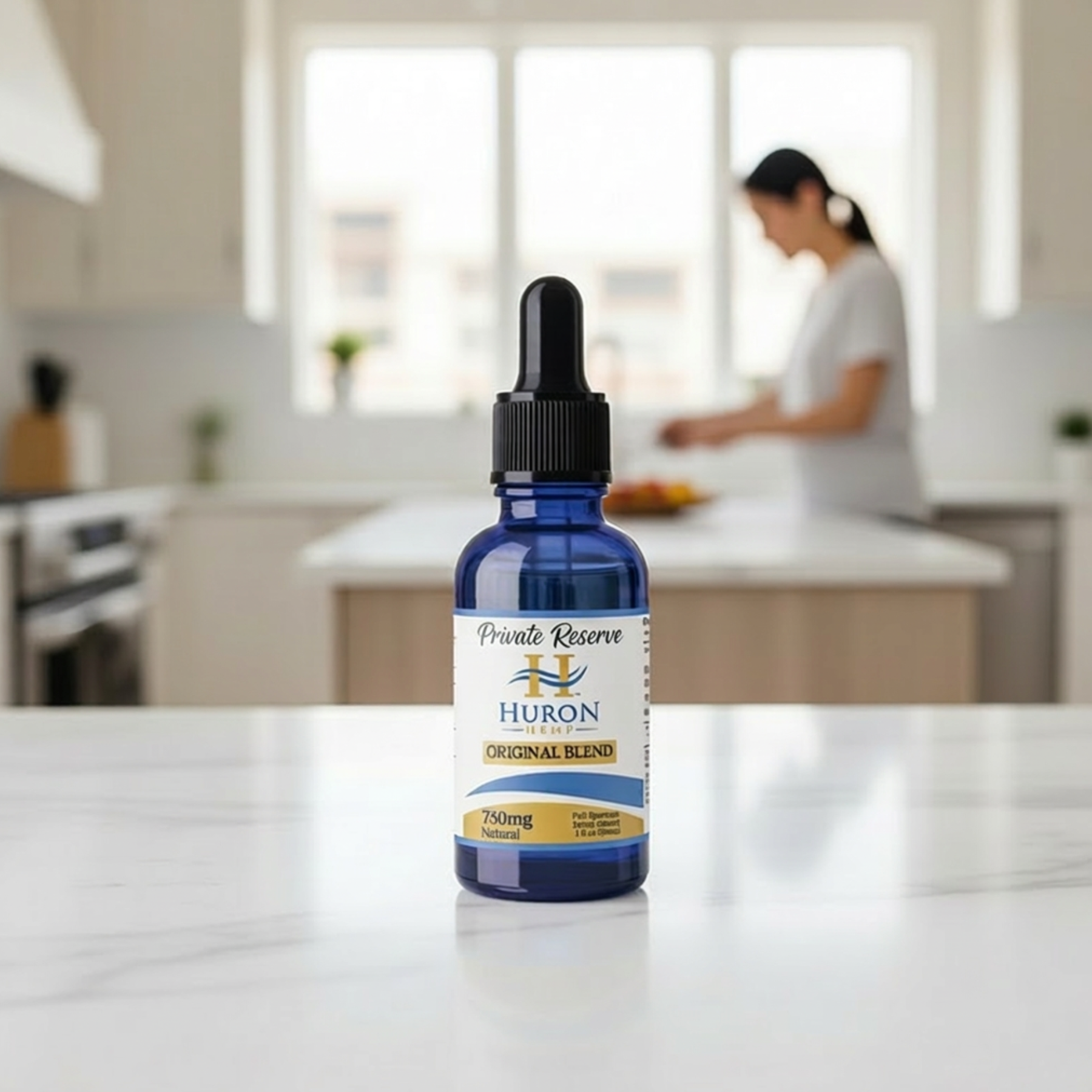 Huron Hemp™ Private Reserve - Full Spectrum CBD Oil - 750mg Strength - Natural Flavor