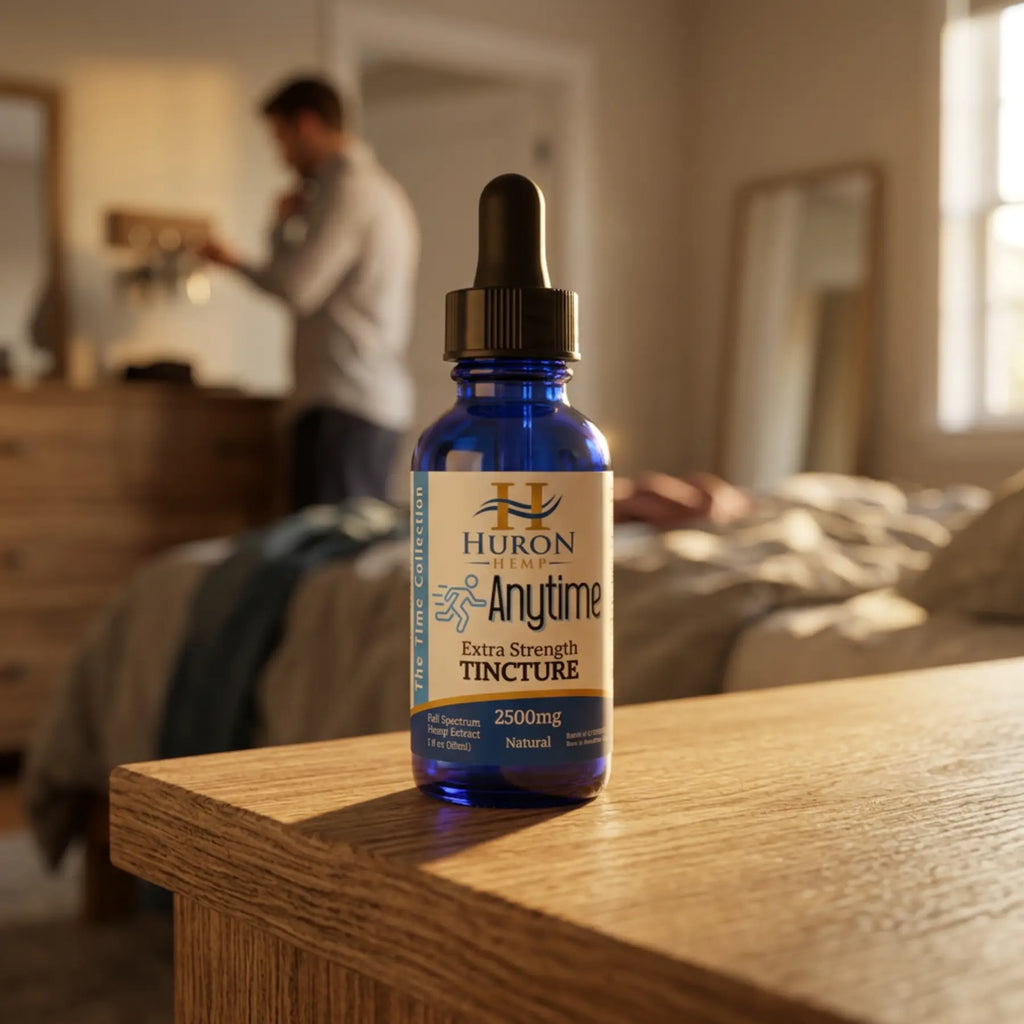 Huron Hemp™ Traditional Full Spectrum CBD Oil - 2500mg Strength - Natural My Store