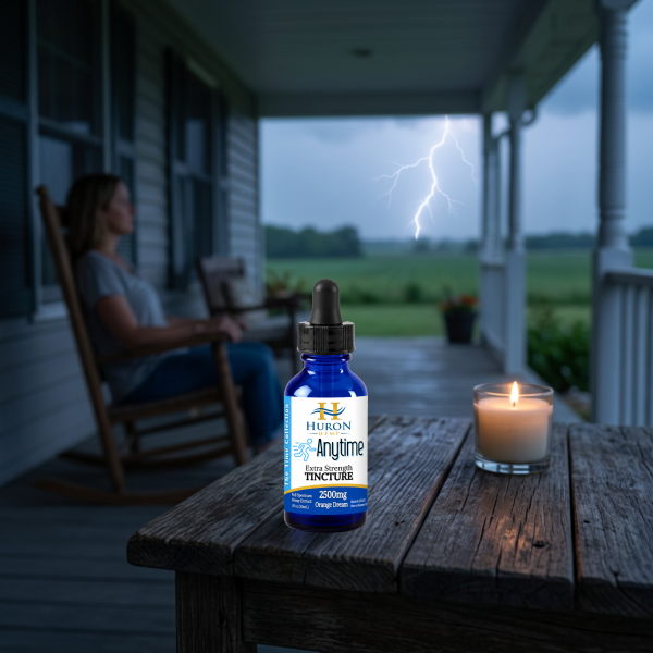 Huron Hemp™ Traditional Full Spectrum CBD Oil - 2500mg Strength - Orange Dream