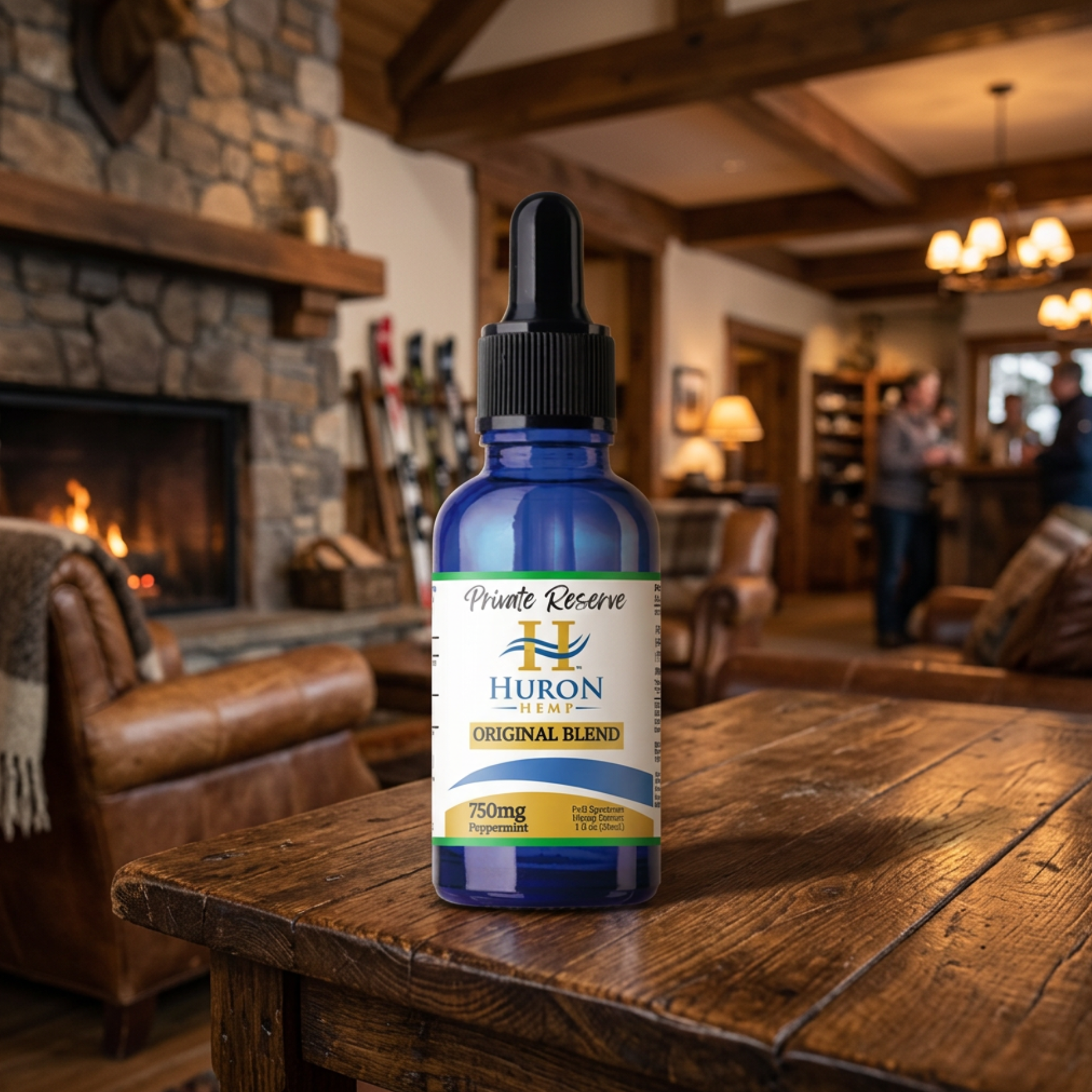 Huron Hemp™ Private Reserve - Full Spectrum CBD Oil - 750mg Strength - Peppermint