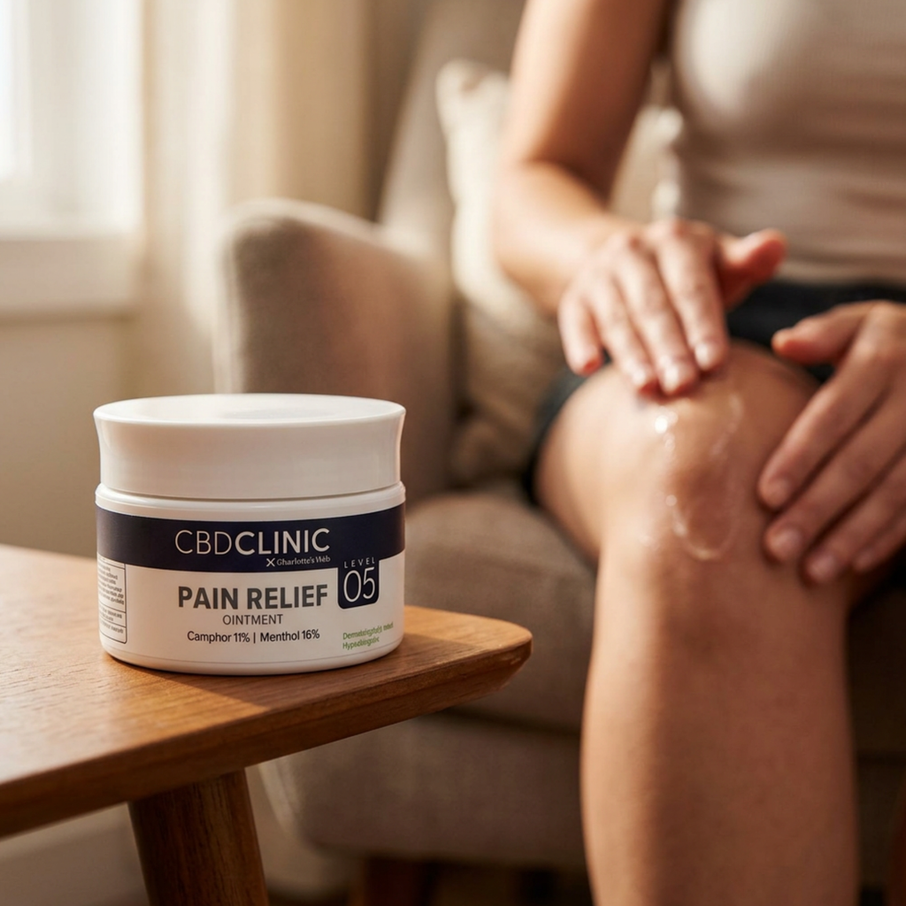 CBD Clinic™ Level 5 Clinical Strength Ointment – Pro-Sport Pain Relief – 1.55oz
