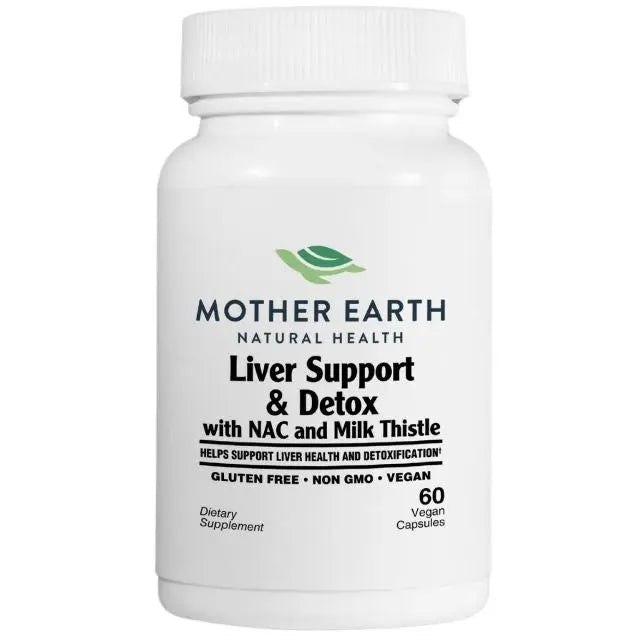 Mother Earth Supplements Liver Support & Detox - Capsules My Store