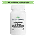 Mother Earth Supplements Liver Support & Detox - Capsules My Store