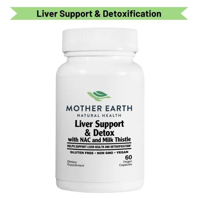 Mother Earth Supplements Liver Support & Detox - Capsules My Store