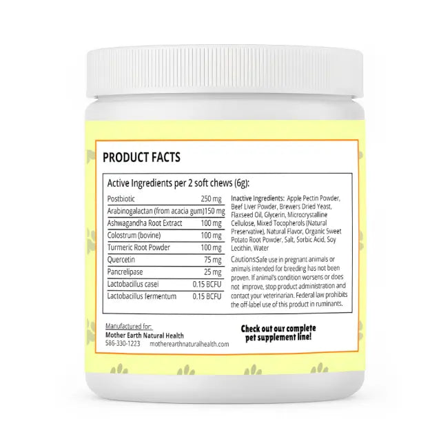 Mother Earth Pets Canine Soft Chews - Allergy My Store