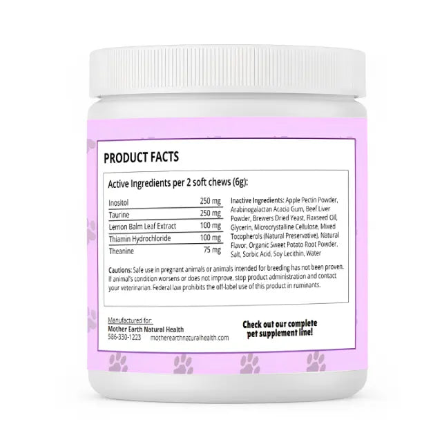 Mother Earth Pets Canine Soft Chews - Calm My Store