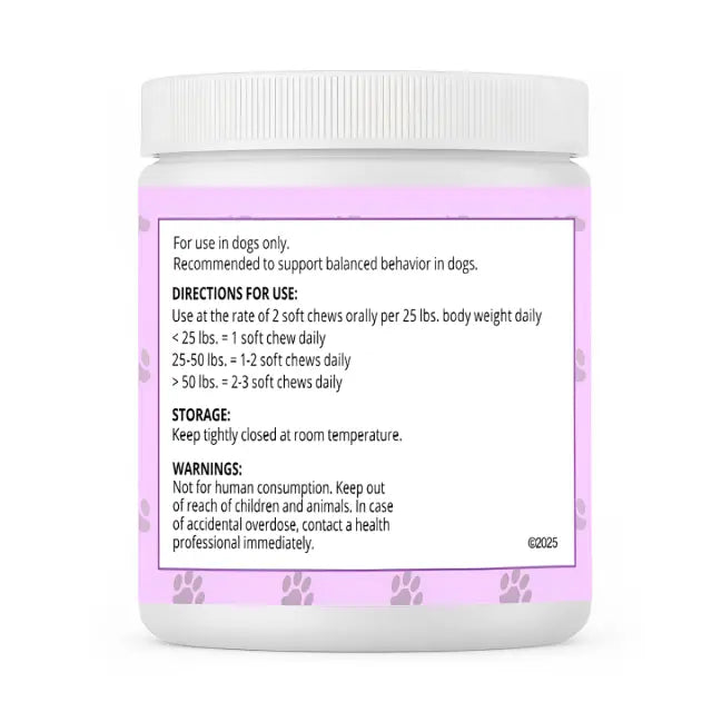 Mother Earth Pets Canine Soft Chews - Calm My Store