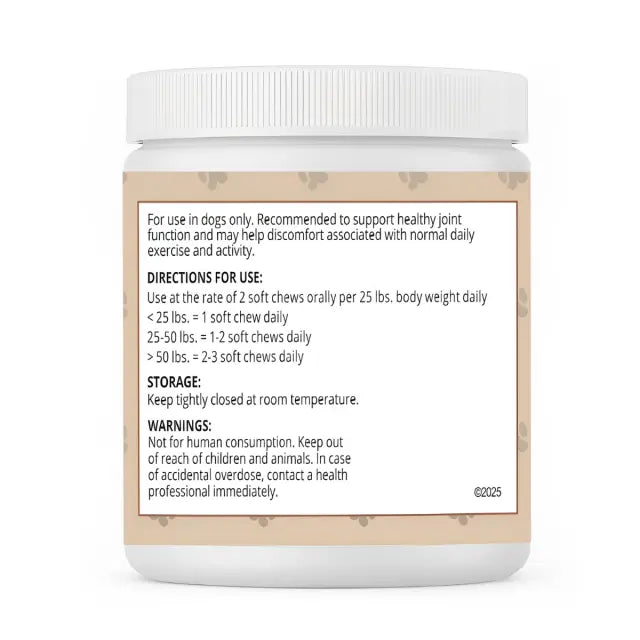 Mother Earth Pets Canine Soft Chews - Hip & Joint My Store