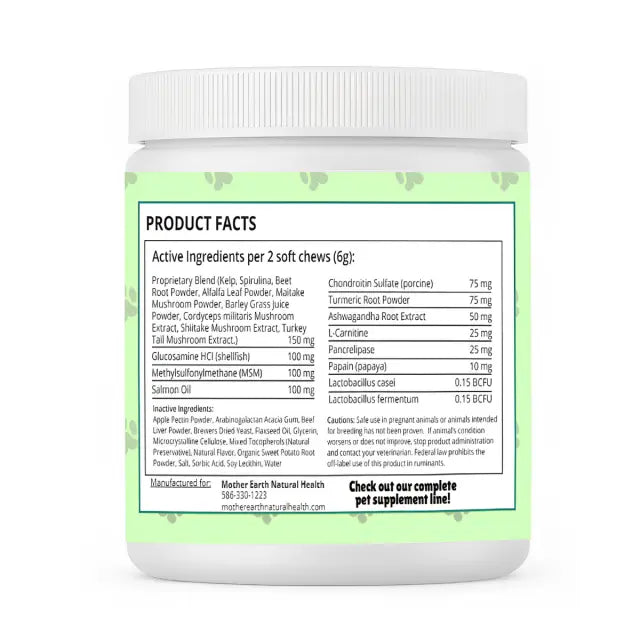 Mother Earth Pets Canine Soft Chews - Multivitamin My Store