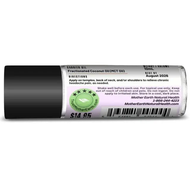 Mother Earth Essential Oil Roll On - Severe Headache Relief My Store