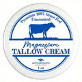 Mother Earth - Magnesium Tallow Cream - Unscented 1oz