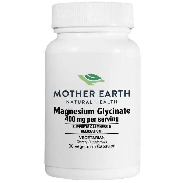 Mother Earth Supplements Magnesium Glycinate - Capsules My Store
