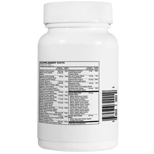 Mother Earth Supplements Organic Whole Food Men's Multi Vitamin - Tablets My Store