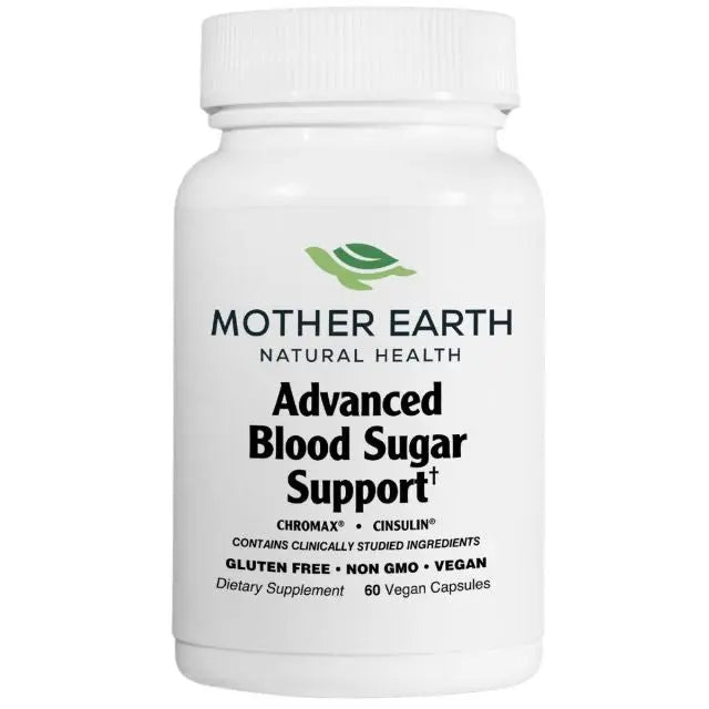 Mother Earth Supplements Advanced Blood Sugar Support - Capsules My Store