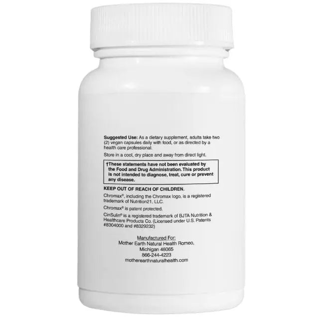 Mother Earth Supplements Advanced Blood Sugar Support - Capsules My Store