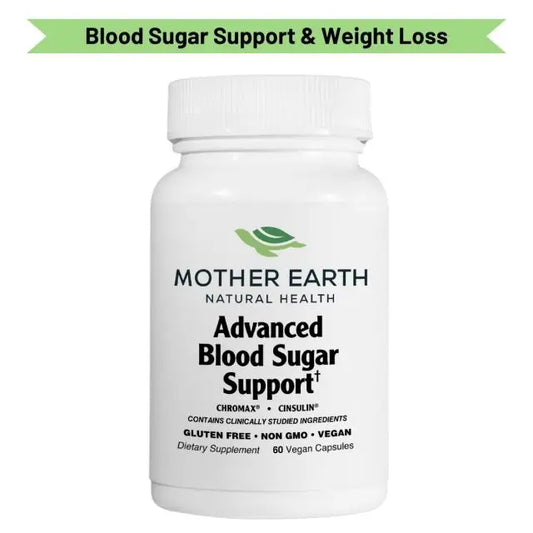 Mother Earth Supplements Advanced Blood Sugar Support - Capsules My Store